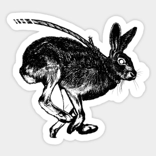 Hare Sticker